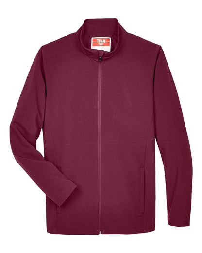 Team 365 TT80 Leader Soft Shell Jacket in Sport Maroon