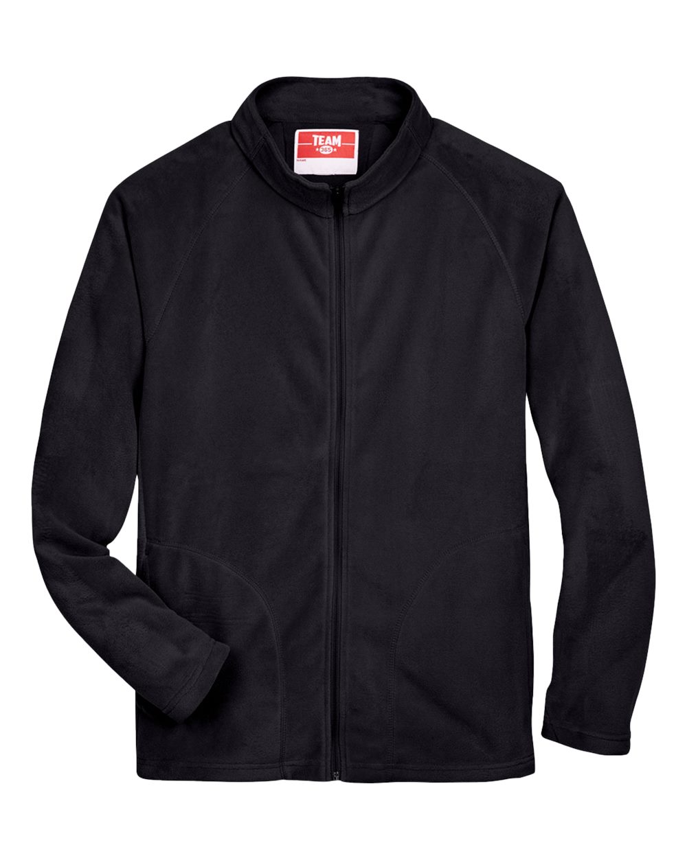 Team 365 TT90 Campus Microfleece Jacket in Black