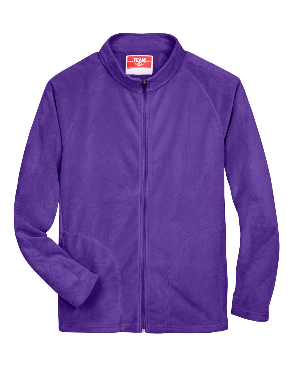 Team 365 TT90 Campus Microfleece Jacket in Sport Purple