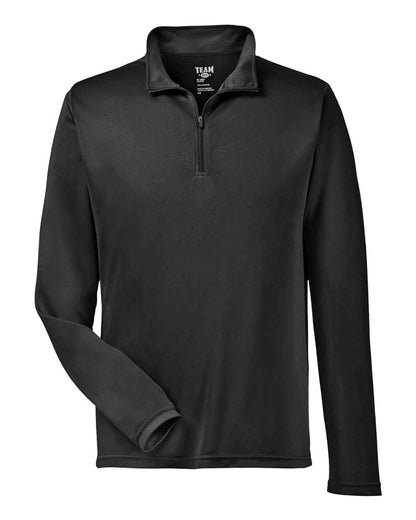 Team 365 TT31 Zone Performance Quarter-Zip in Black