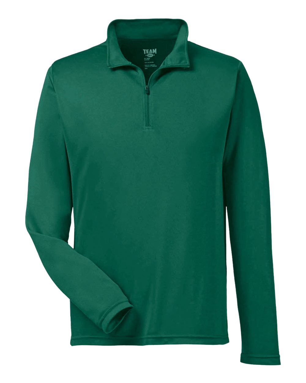Team 365 TT31 Zone Performance Quarter-Zip in Sport Forest