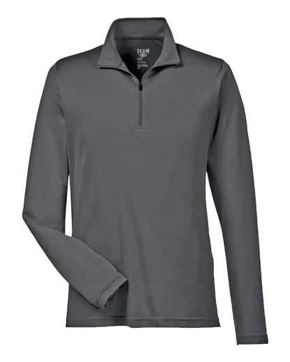 Team 365 TT31 Zone Performance Quarter-Zip in Sport Graphite