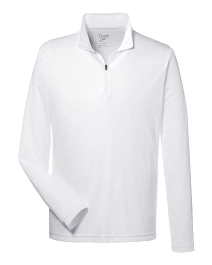 Team 365 TT31 Zone Performance Quarter-Zip in White