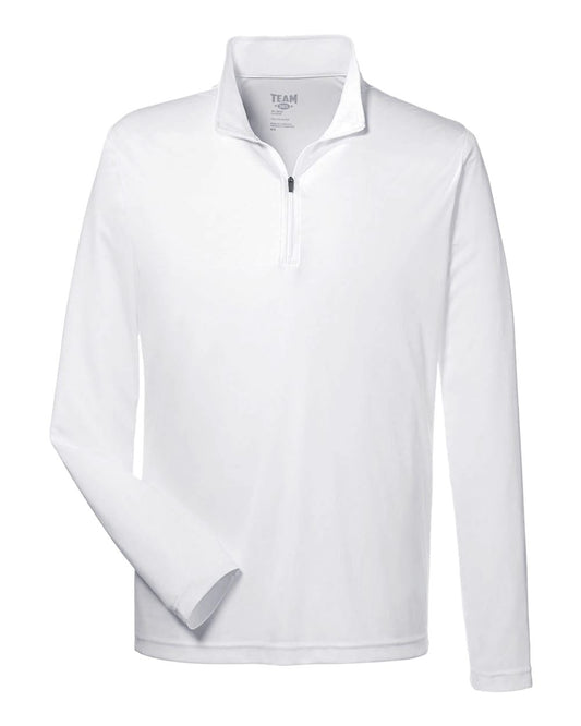 Team 365 TT31 Zone Performance Quarter-Zip in White