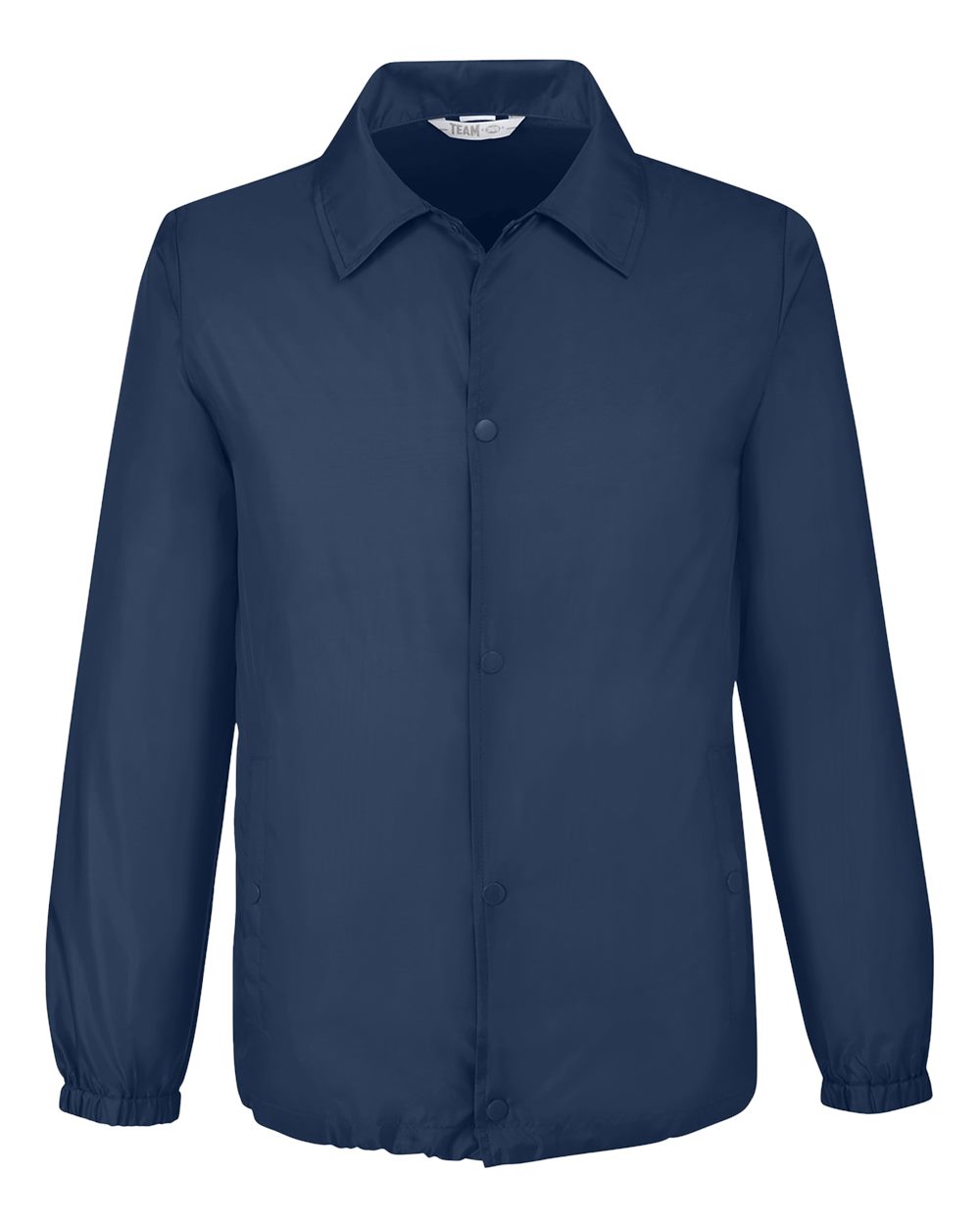 Team 365 TT75 Zone Protect Coaches Jacket in Sport Dark Navy