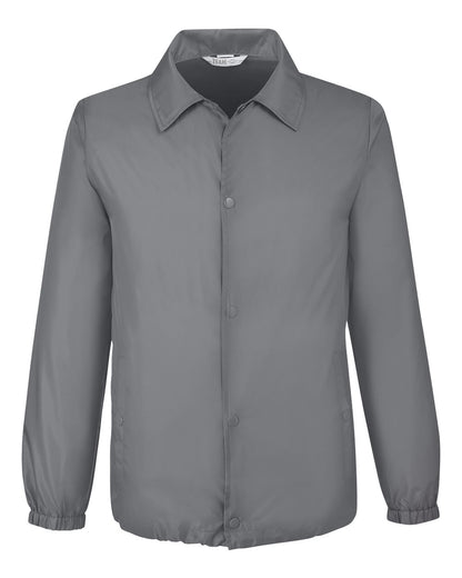 Team 365 TT75 Zone Protect Coaches Jacket in Sport Graphite