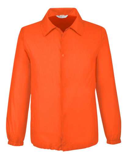 Team 365 TT75 Zone Protect Coaches Jacket in Sport Orange