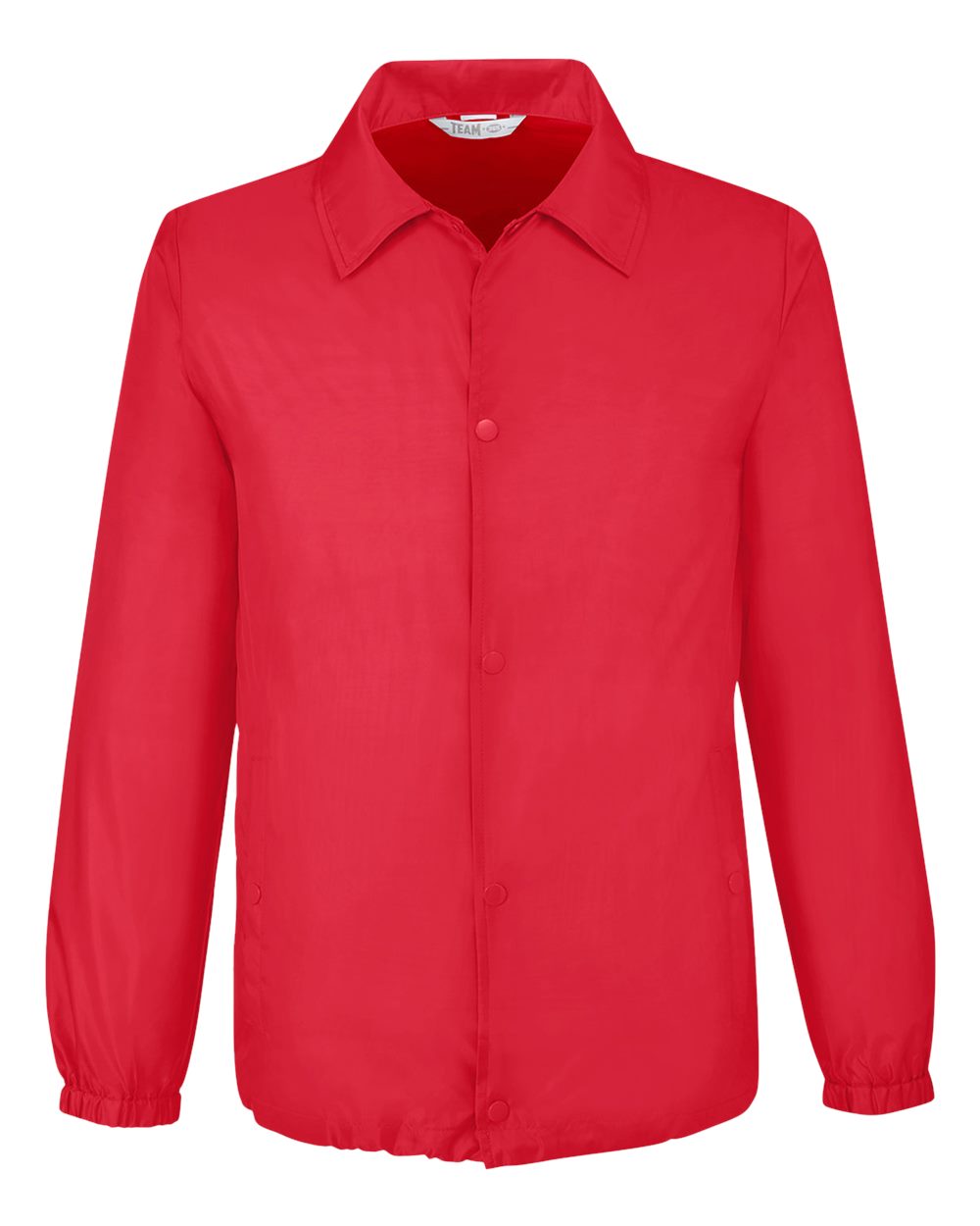 Team 365 TT75 Zone Protect Coaches Jacket in Sport Red