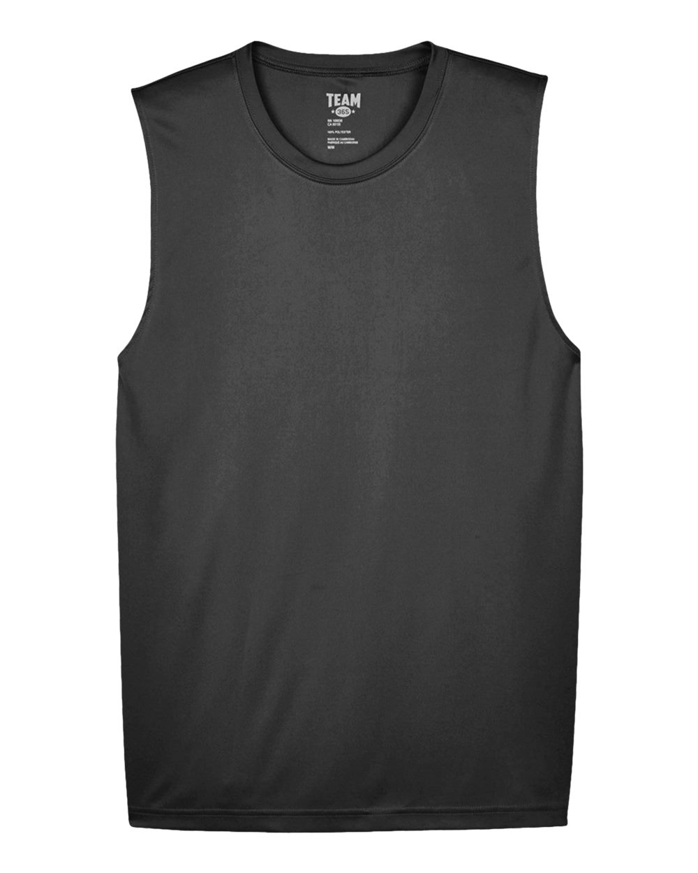 Team 365 TT11M Zone Performance Tee in Black
