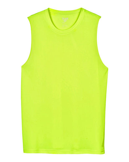 Team 365 TT11M Zone Performance Tee in Safety Yellow