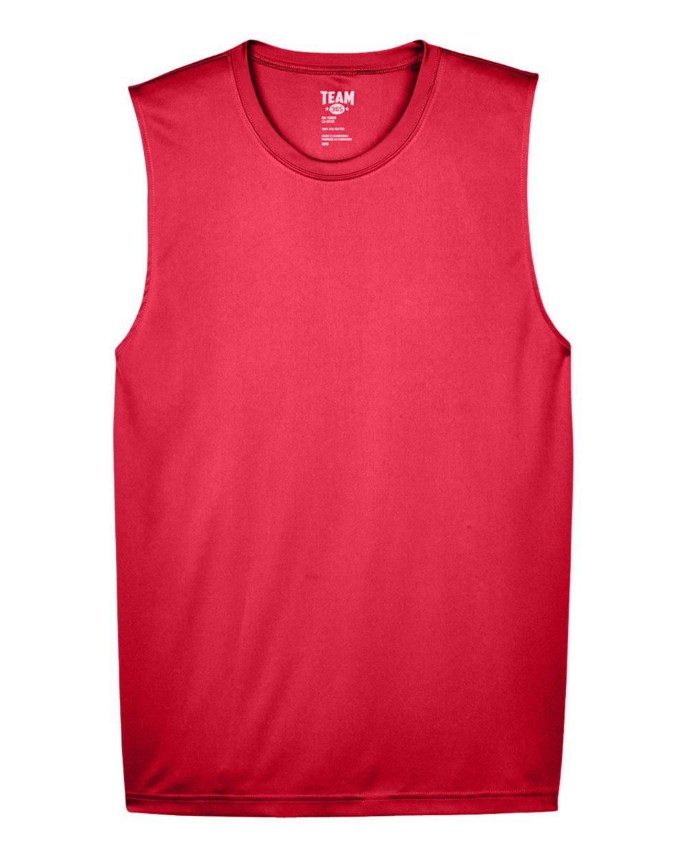 Team 365 TT11M Zone Performance Tee in Sport Red