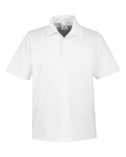 Team 365 TT51 Zone Performance Polo in White