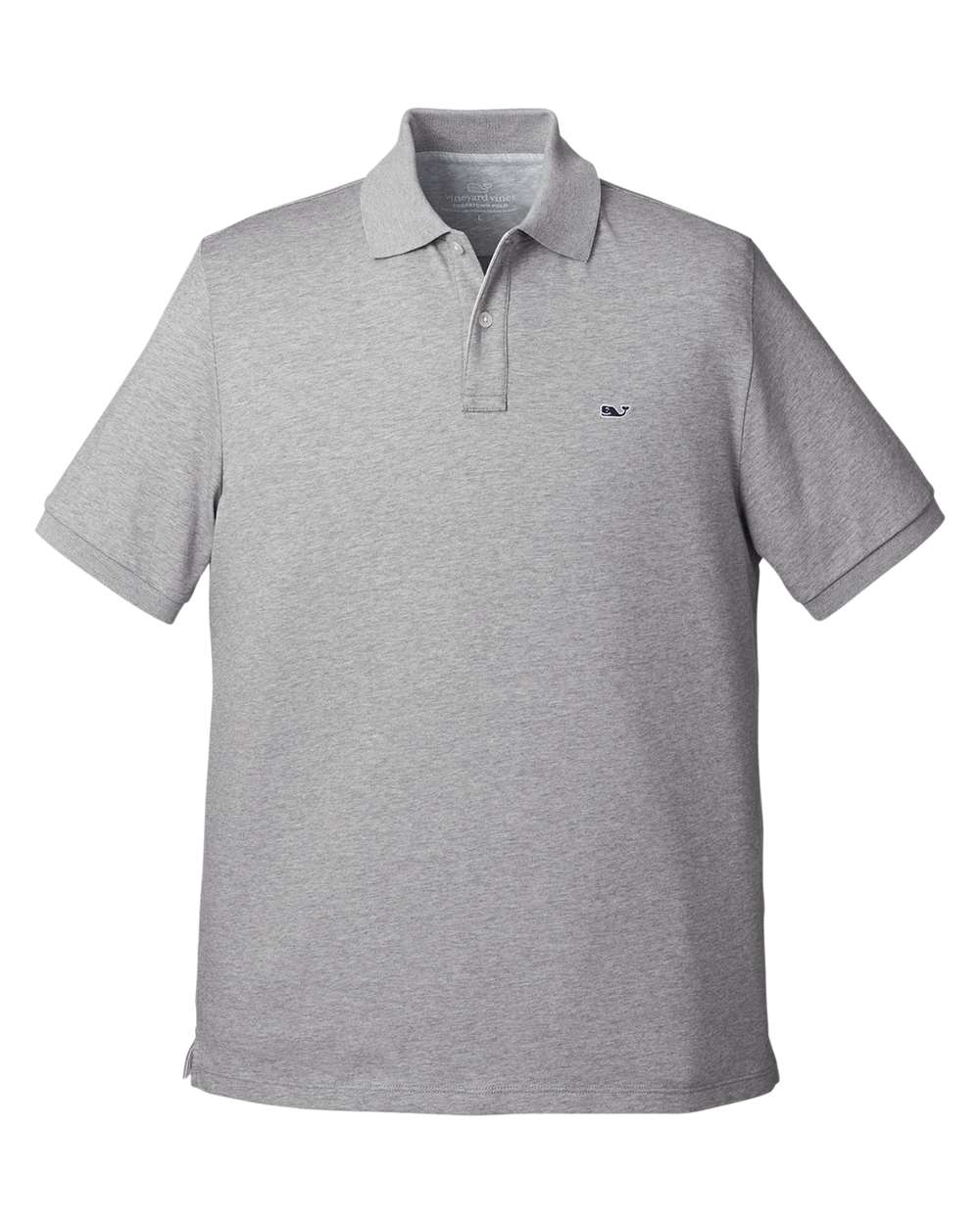 vineyard vines Men's Edgartown Pique Polo blank in Barracuda, style G011147