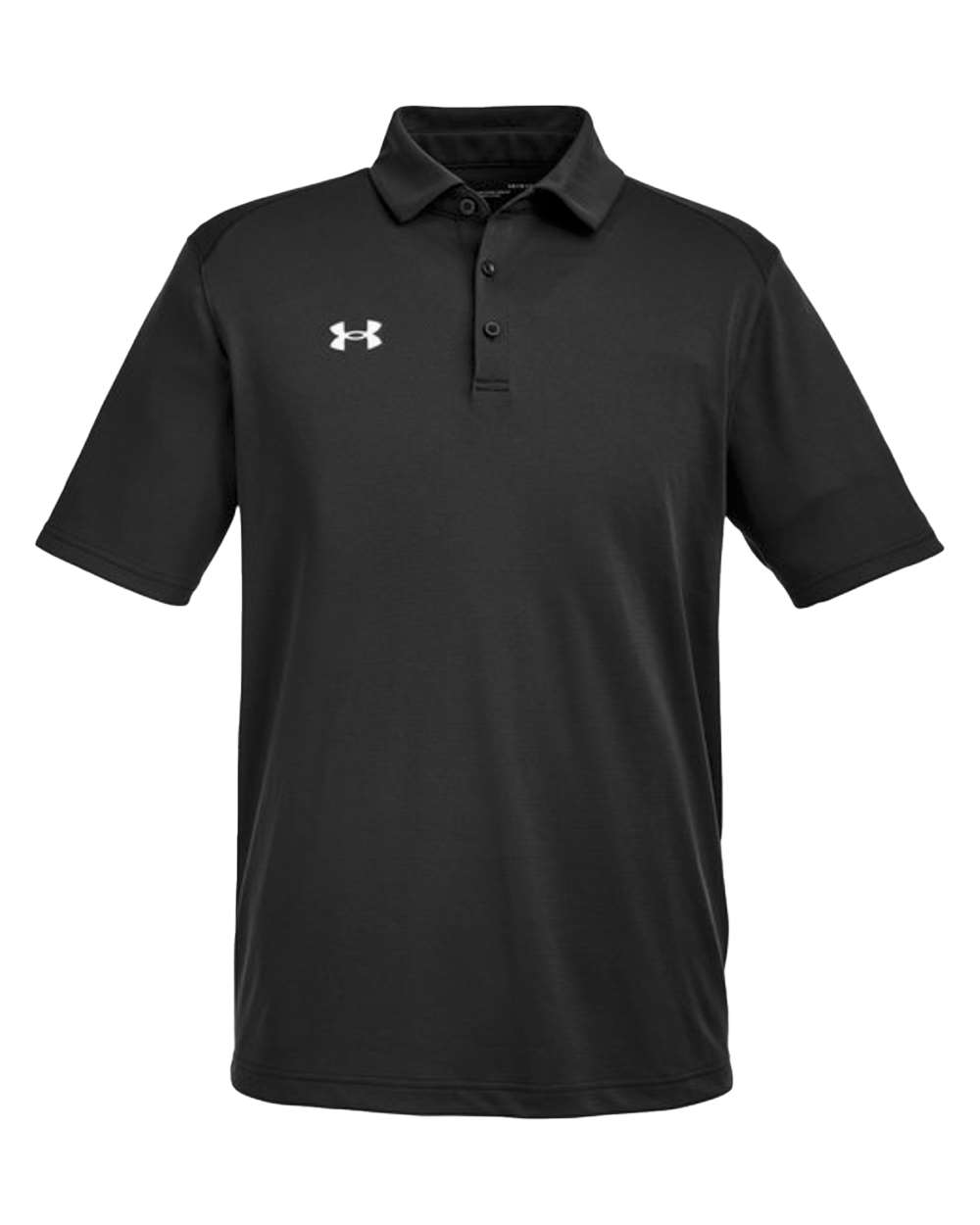 Under Armour 1370399 Men's Tech Polo in Black/White