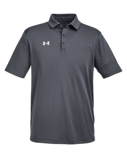 Under Armour 1370399 Men's Tech Polo in CS Grey Light Heather/White
