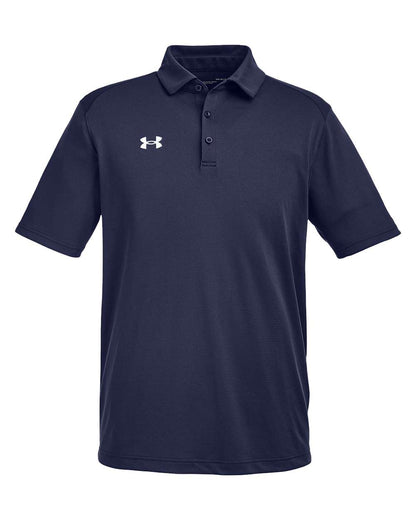 Under Armour 1370399 Men's Tech Polo in Midnight Navy/White