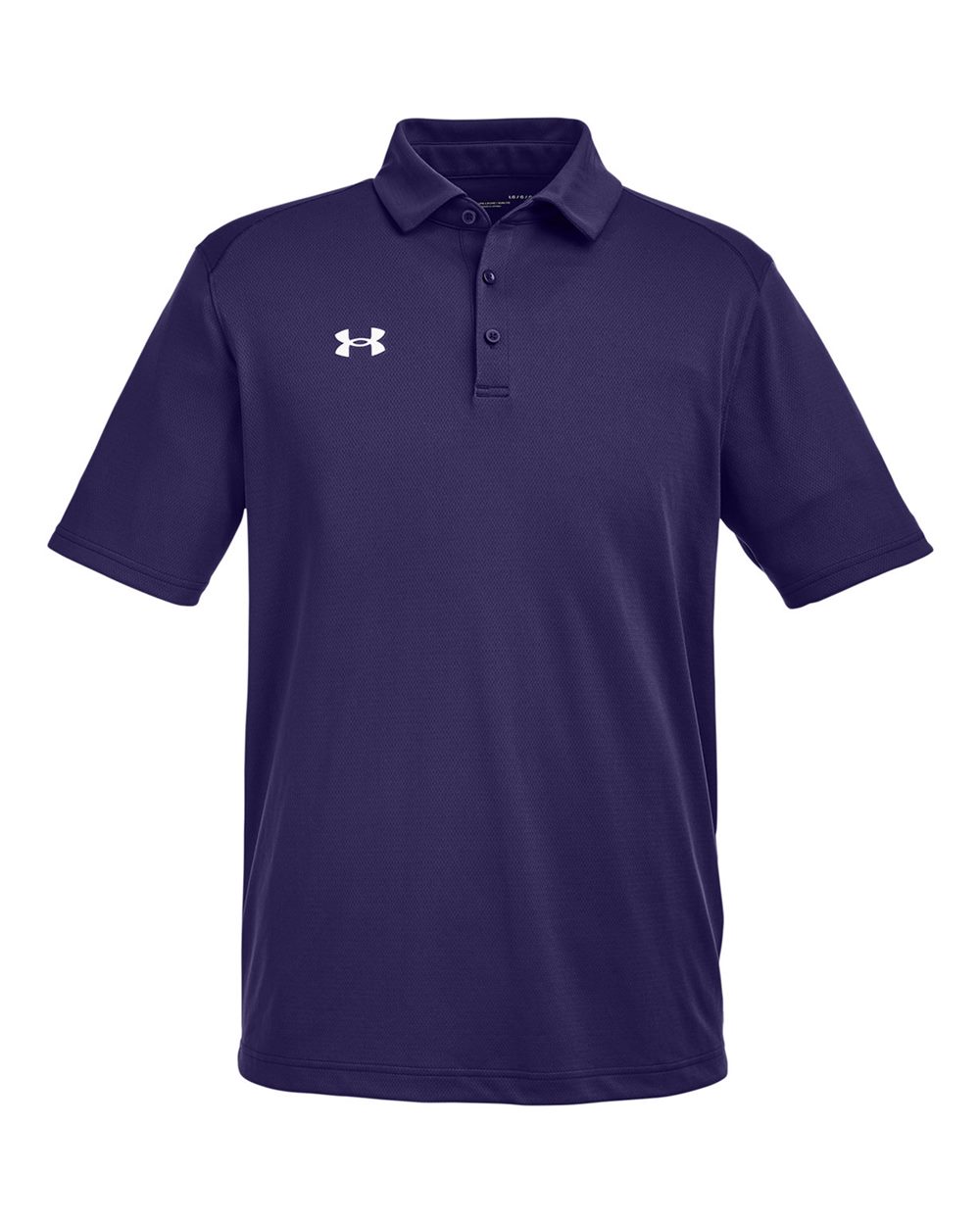 Under Armour 1370399 Men's Tech Polo in Purple/White