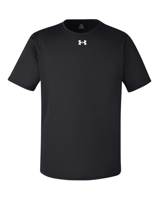 Under Armour 1376842 Men's Team Tech T-Shirt in Black/White