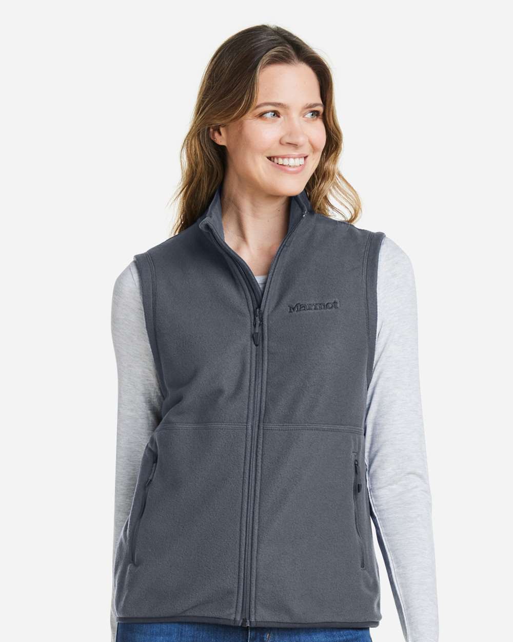 Marmot Women's M2 Rocklin Vest in Steel Onyx, style M15779