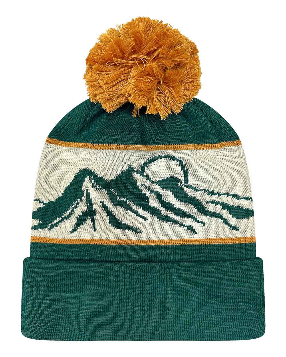 LOCALE Grand Recycled Beanie blank in Flatirons/ Teal, style GRNDSR