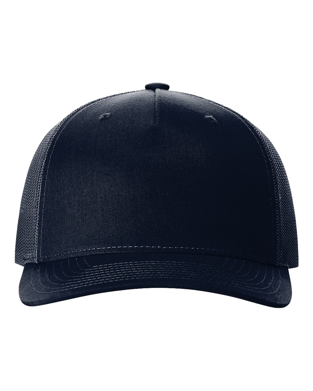 Richardson 112FP Five-Panel Trucker Cap in Navy