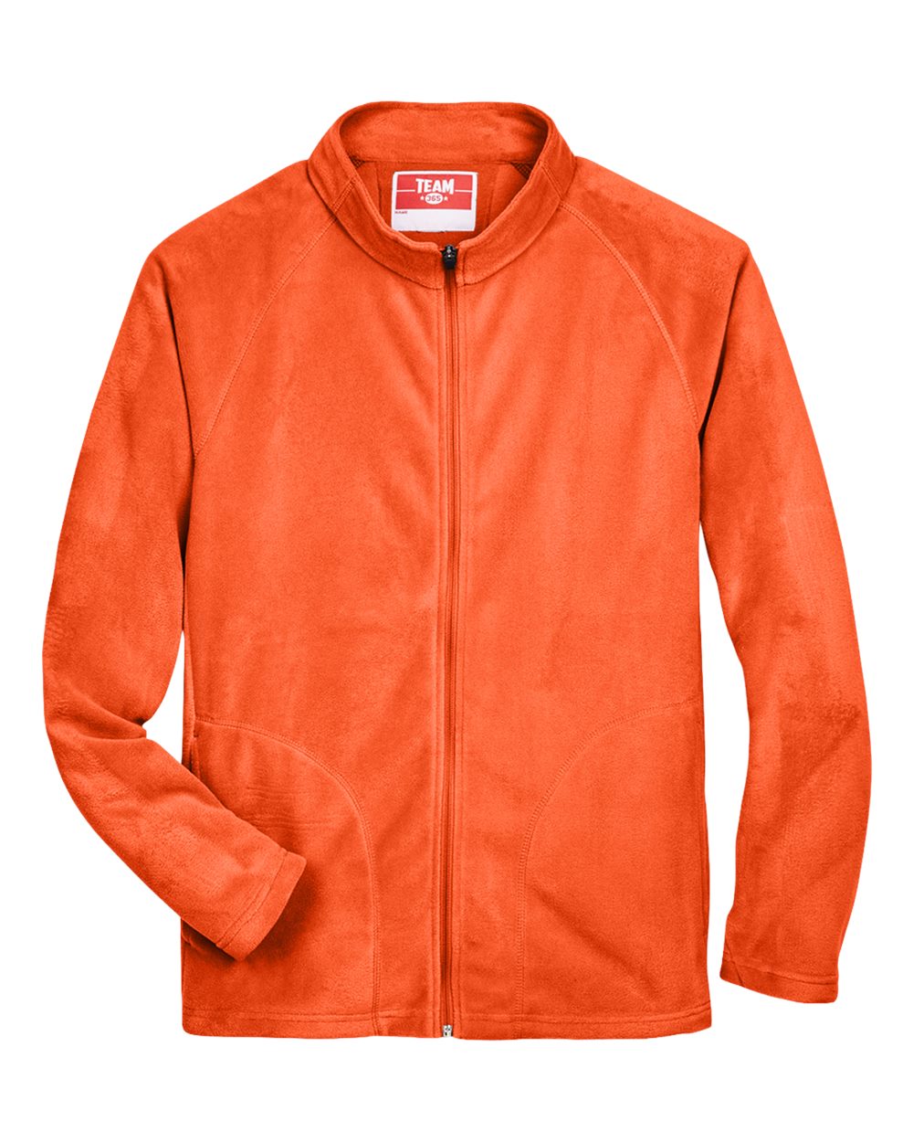 Team 365 TT90 Campus Microfleece Jacket in Sport Orange