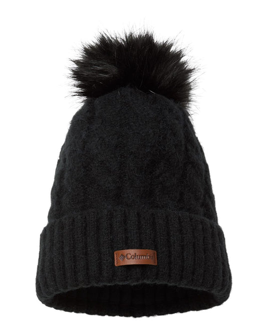 Columbia Winter Blur II Beanie blank in Black, style 213752