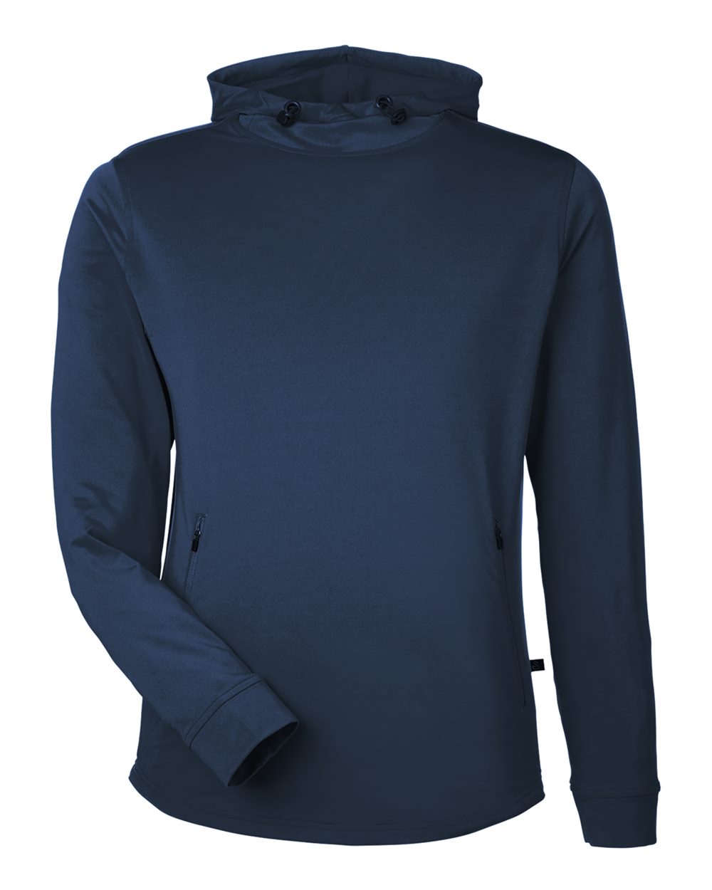 Swannies Men's Ivy Hooded Sweatshirt blank in Navy, style SWI600