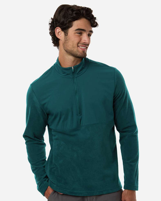 adidas Men's Ultimate365 Cozy Quarter-Zip Pullover in Aurora Ivy, style A2020