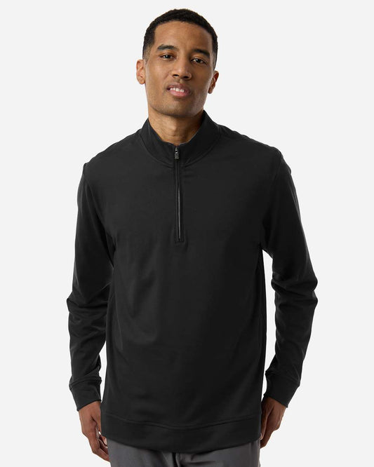 adidas Men's Ultimate365 Classic Quarter-Zip Pullover in Black, style A2017