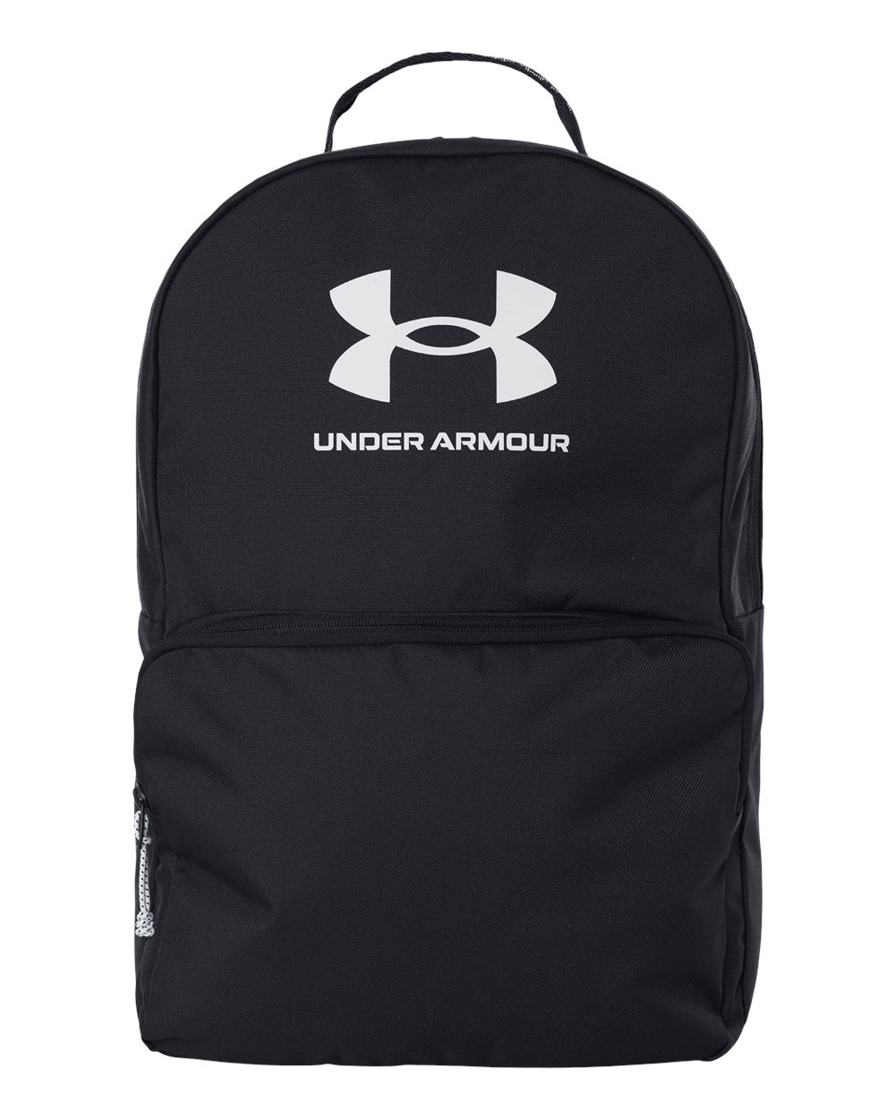 Under Armour Loudon Backpack blank in Black/ White, style 1378415