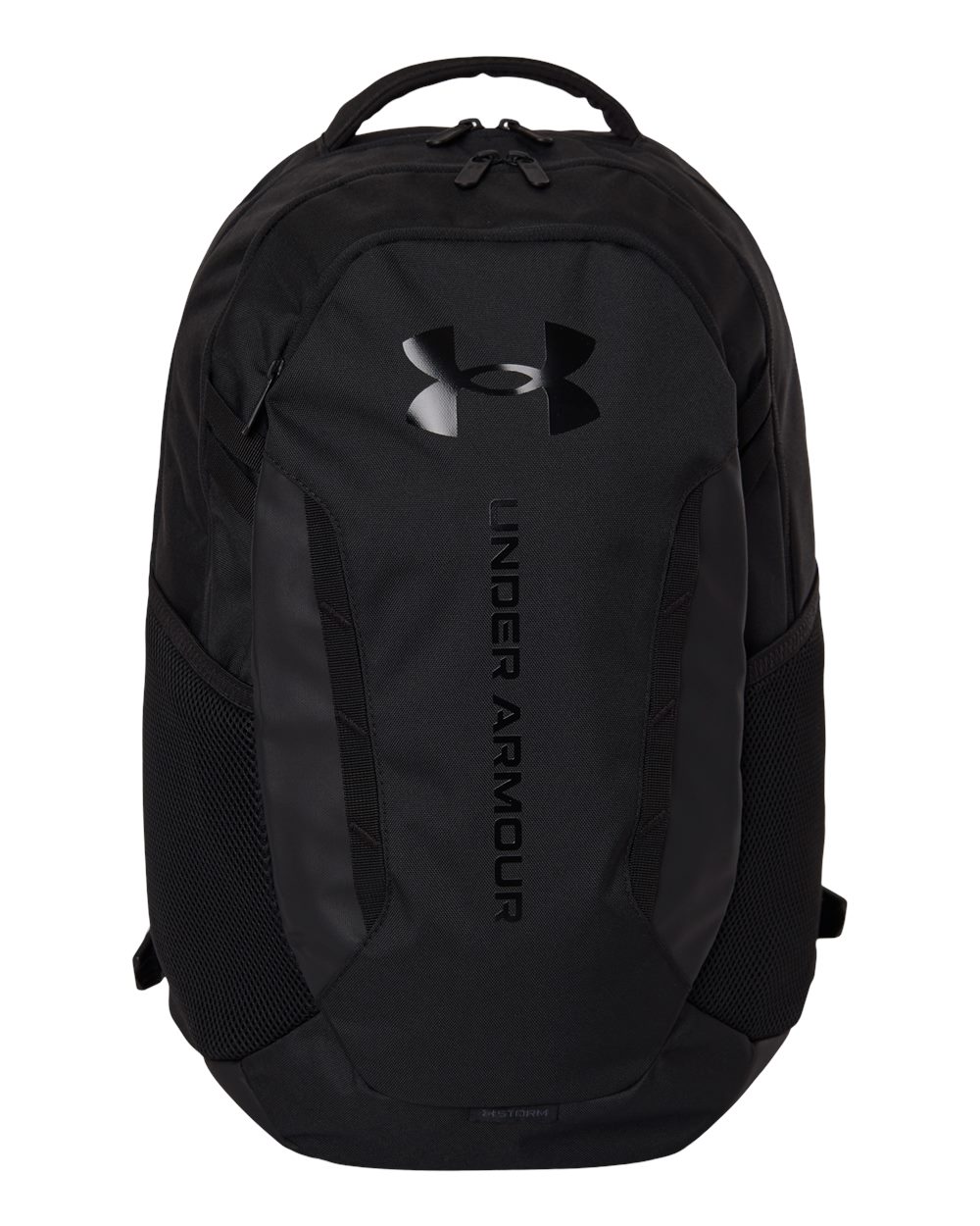 Under Armour Hustle Backpack 6.0 in Black/ Black, style 1384672