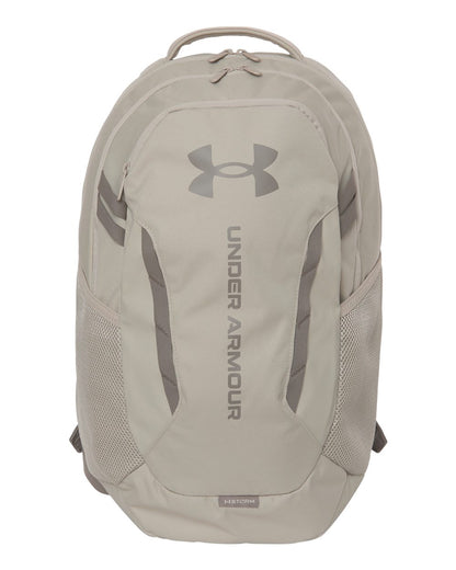 Under Armour Hustle Backpack 6.0 in Khaki/ Taupe, style 1384672