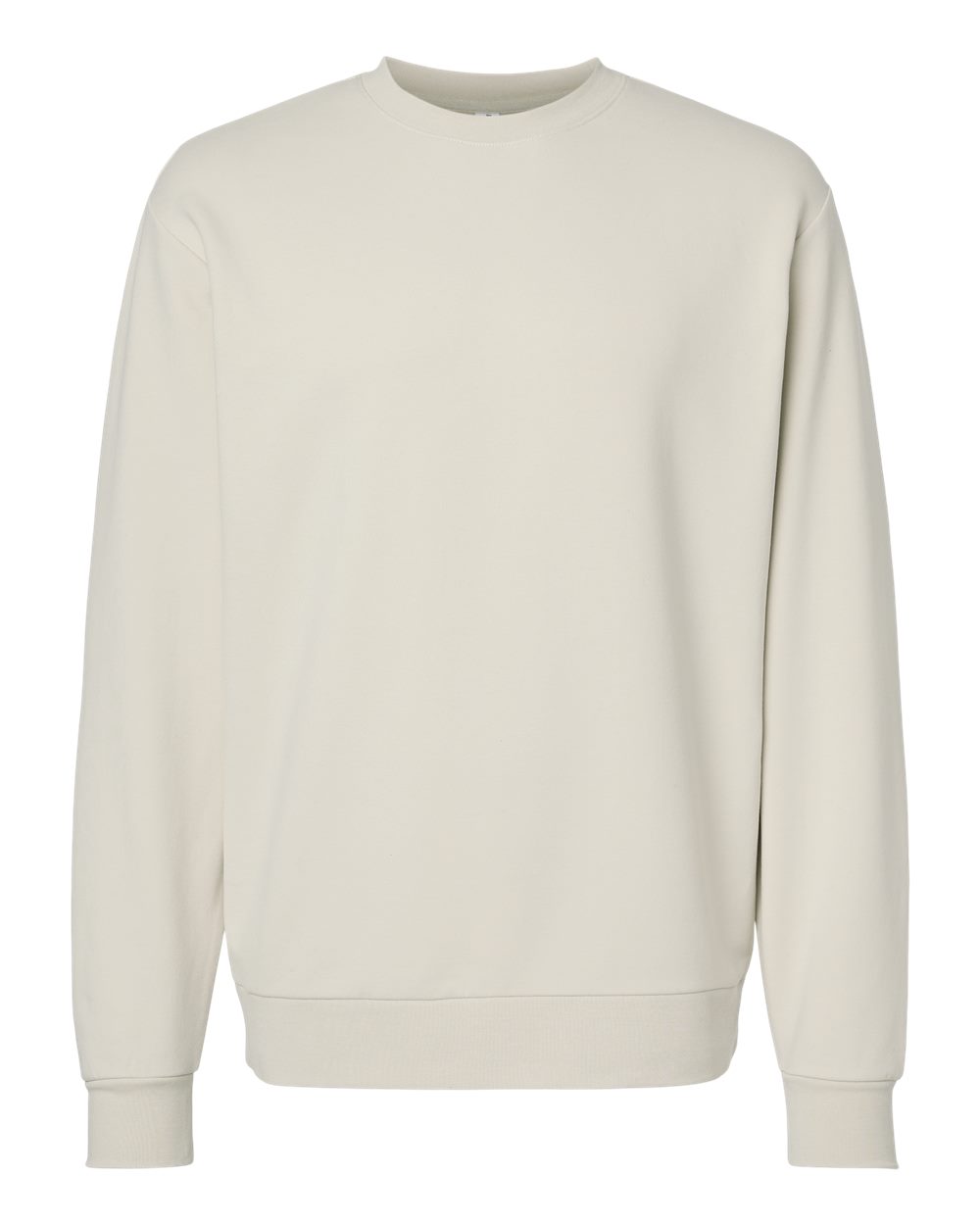 Independent Trading Co. Lux Heavyweight Modal Crewneck Sweatshirt blank in Ivory, style INDLUXCREW