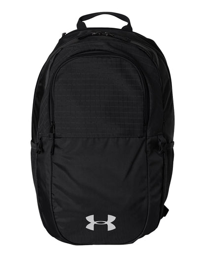 Under Armour All Sport Backpack blank in Black/ White, style 1350097