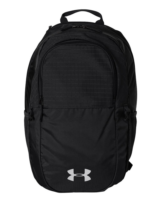 Under Armour All Sport Backpack blank in Black/ White, style 1350097