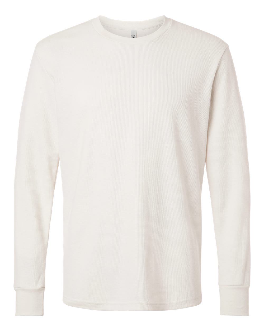 Next Level Unisex Ideal Thermal Long Sleeve Tee blank in Bone, style 8211