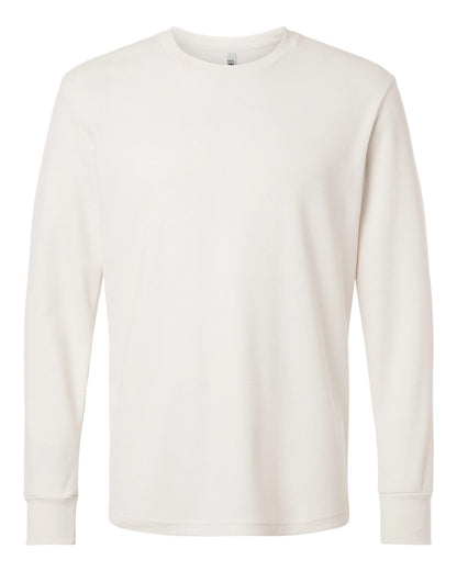 Next Level Unisex Ideal Thermal Long Sleeve Tee blank in Bone, style 8211