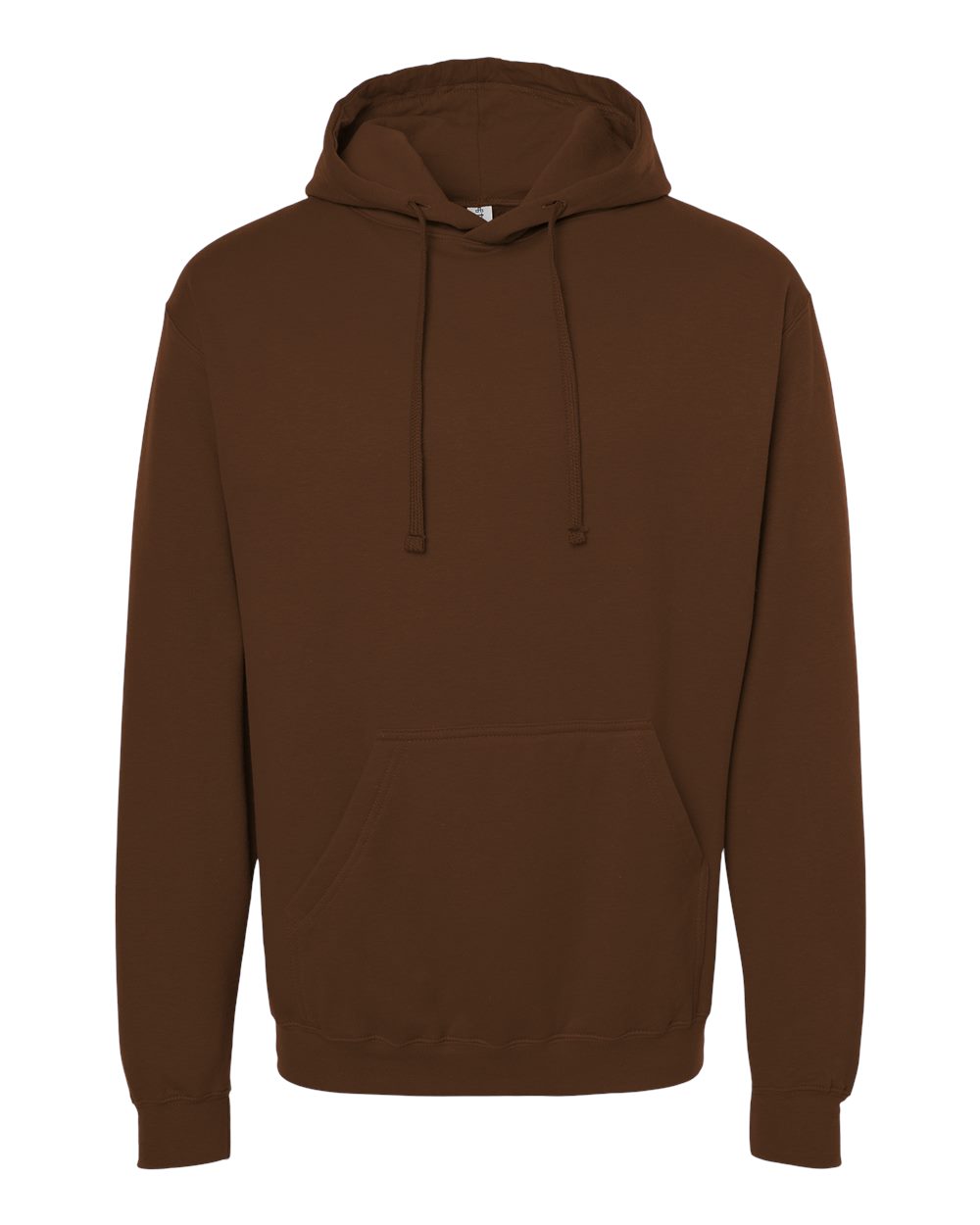 Tultex Unisex Fleece Hooded Sweatshirt blank in Brown, style 320
