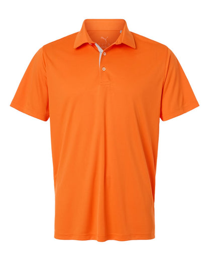 Puma Golf 629948 Men's Pure 2.0 Polo in Rickie Orange