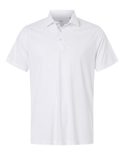 Puma Golf 629948 Men's Pure 2.0 Polo in White Glow