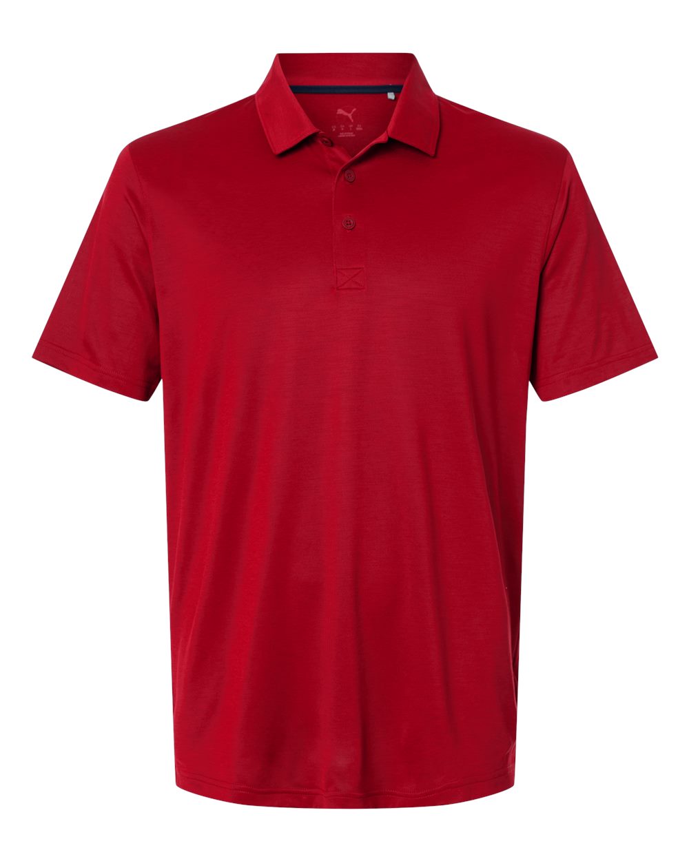 Puma Golf Men's Icon Polo 2.0 blank in Strong Red, style 631055