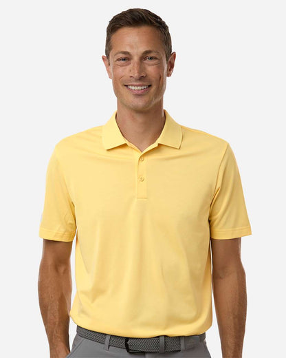 adidas Men's Performance Piqué Polo in Almost Yellow, style A430