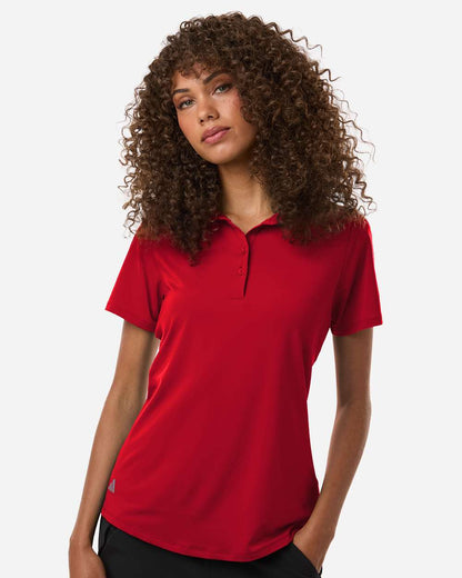 adidas Women's Ultimate365 Solid Polo in Power Red, style A515