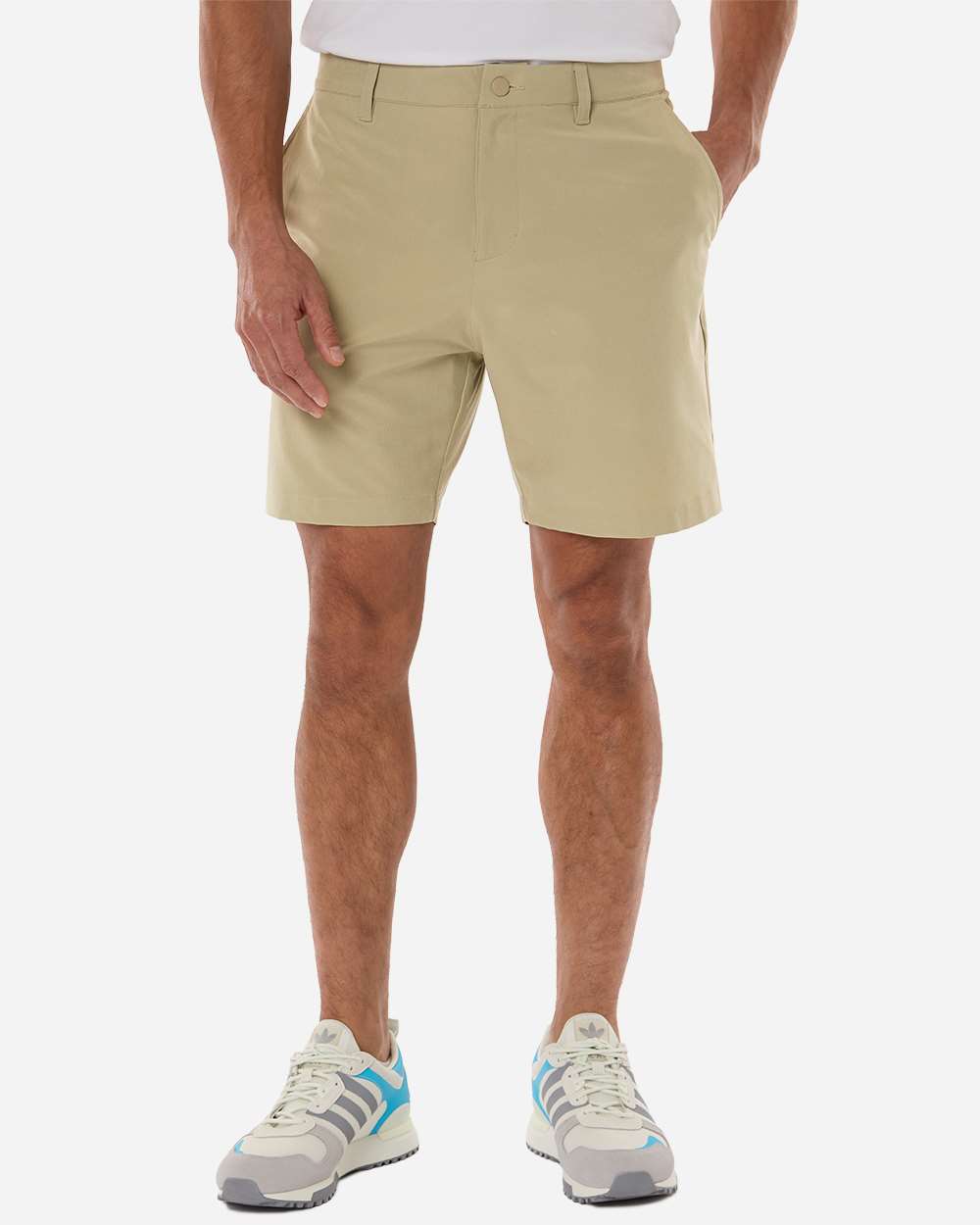 adidas Men's Ultimate365 7" Golf Shorts in Wonder Cargo, style A2025