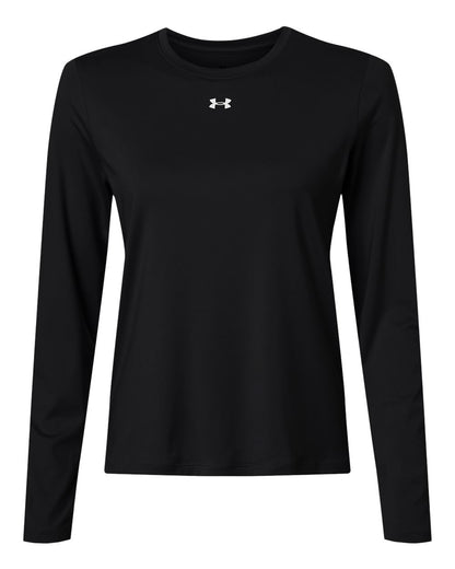 Under Armour Women's Team Vanish Long Sleeve T-Shirt in Black/ White, style 6014457