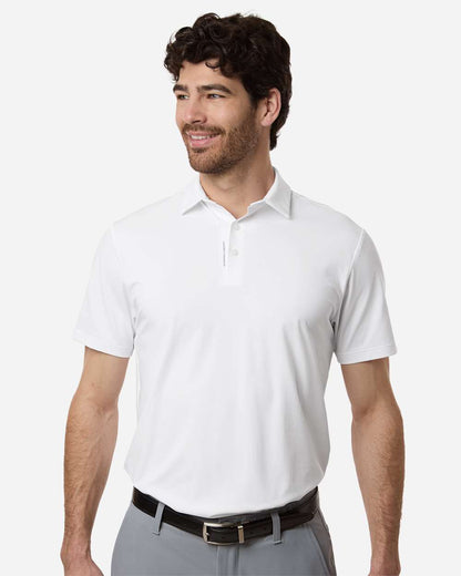 Under Armour Men's Drive Bonded Polo in White/ Halo Grey, style 6009652