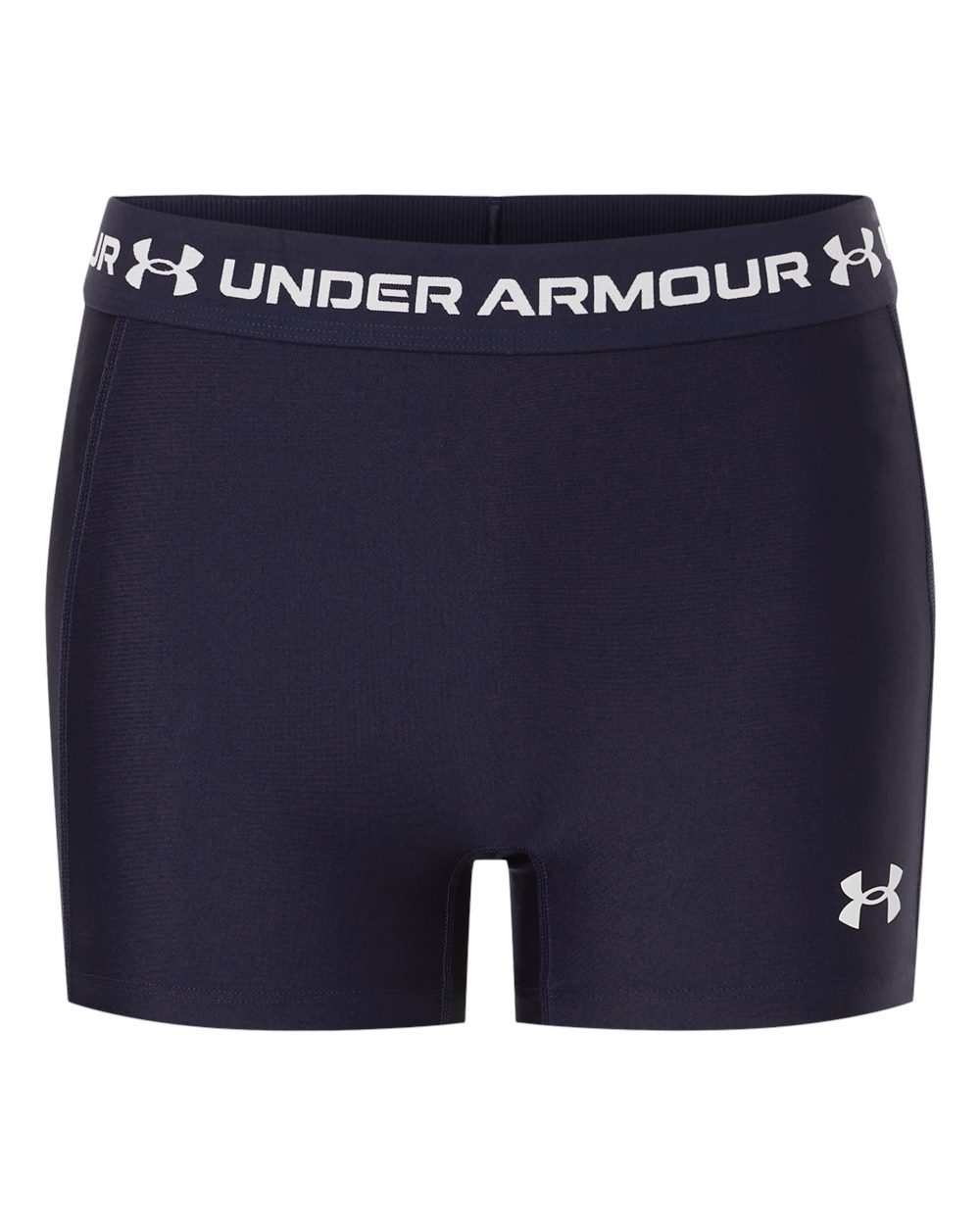 Under Armour Women's HeatGear 3" Shorty in Midnight Navy/ White, style 6010725