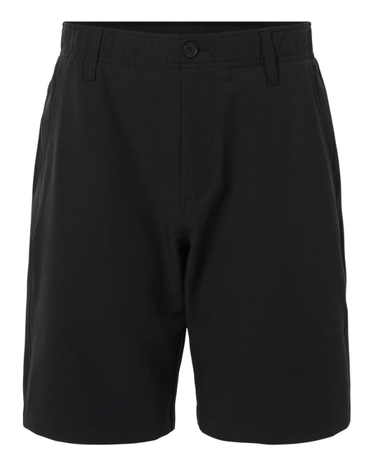 Under Armour Men's Drive 10" Shorts in Black/ Steel Medium Heather/ Halo Grey, style 1364409