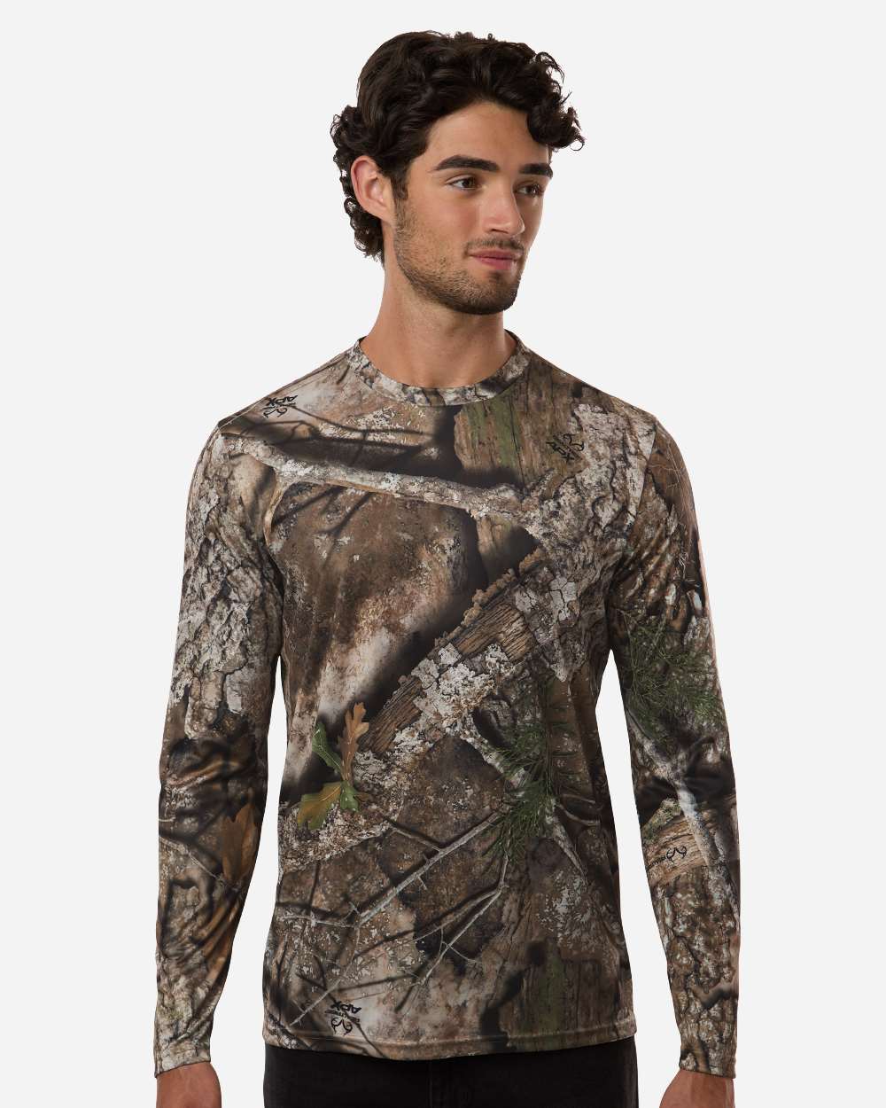 Realtree Unisex Realtree Performance Long Sleeve T-Shirt in Camo, style RT3102